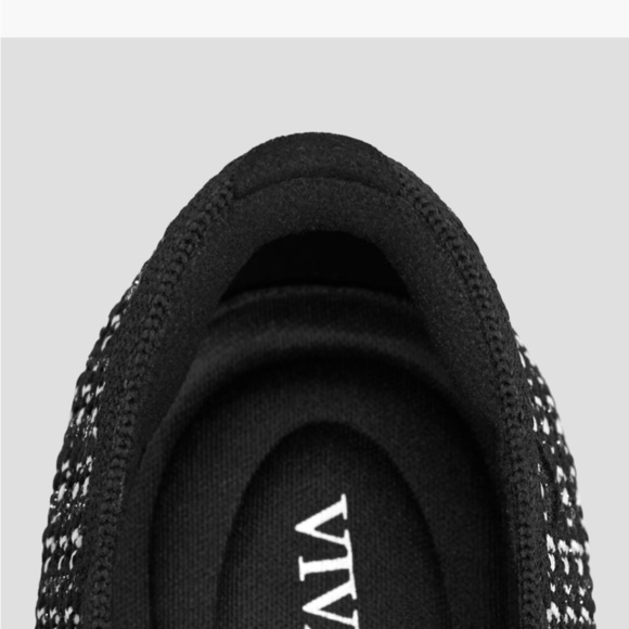 MARGOT Mary-Jane Square-Toe Mary-Jane in Black Tweed Flats - Picture 6 of 7